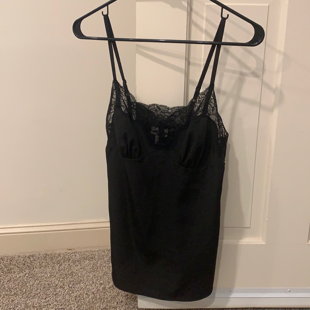 Lace trimmed cami